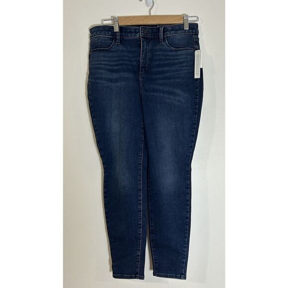 Talbots Flawless High-Waist Jegging Ankle Jeans 8P Blue Stretch - Picture 1 of 7